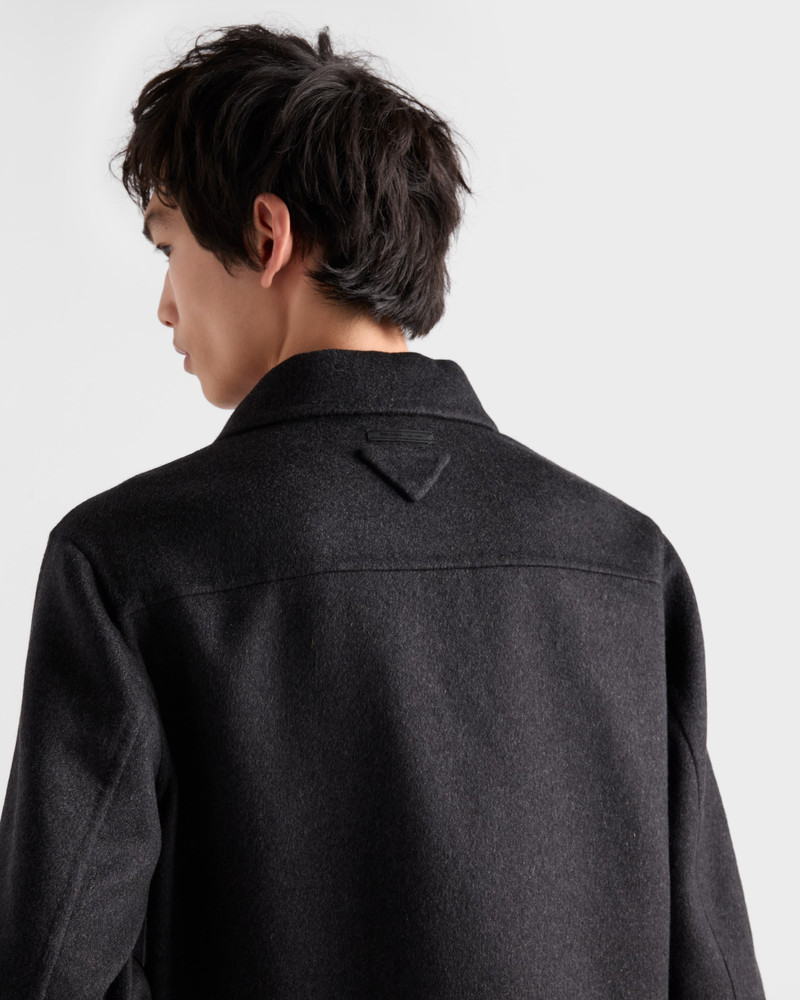 Cashmere blouson jacket 6