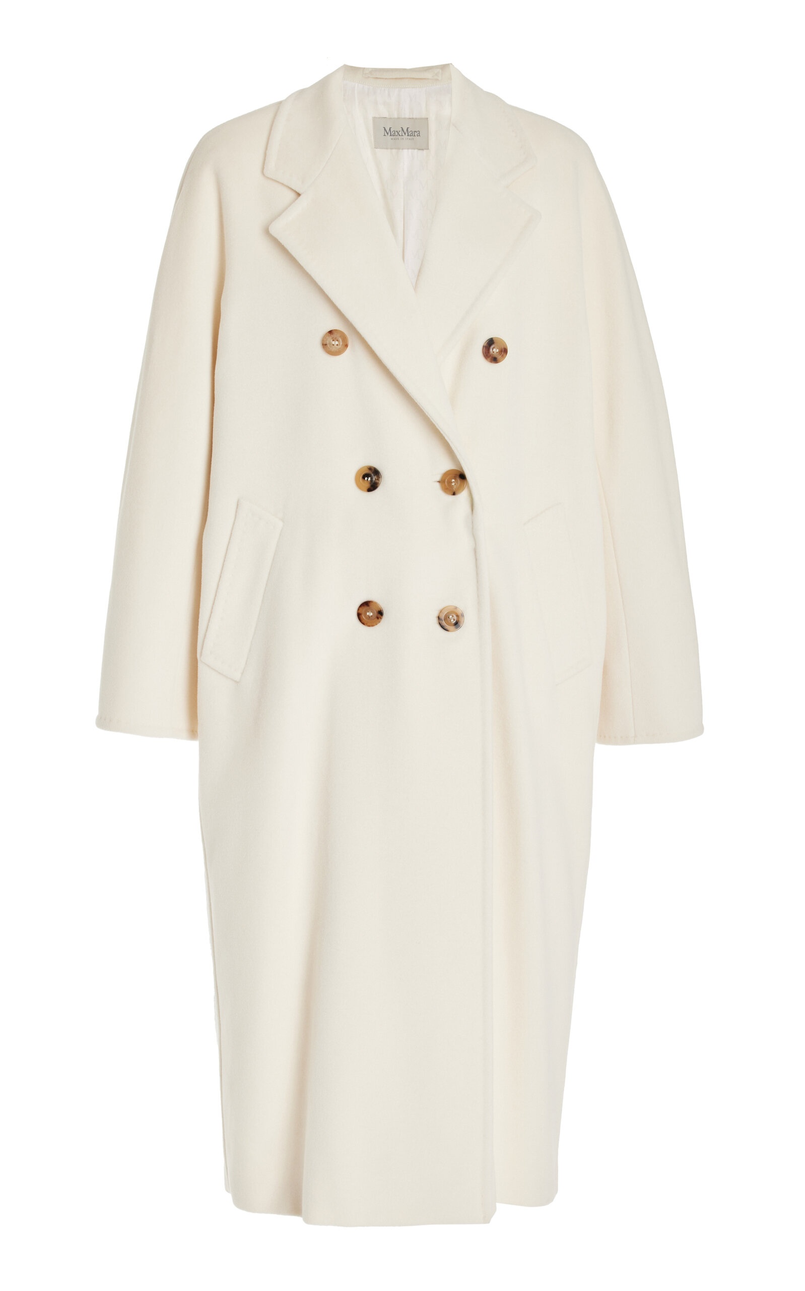 Icon Wool-Cashmere Coat white - 1