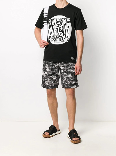 White Mountaineering graphic-print crew neck T-Shirt  outlook