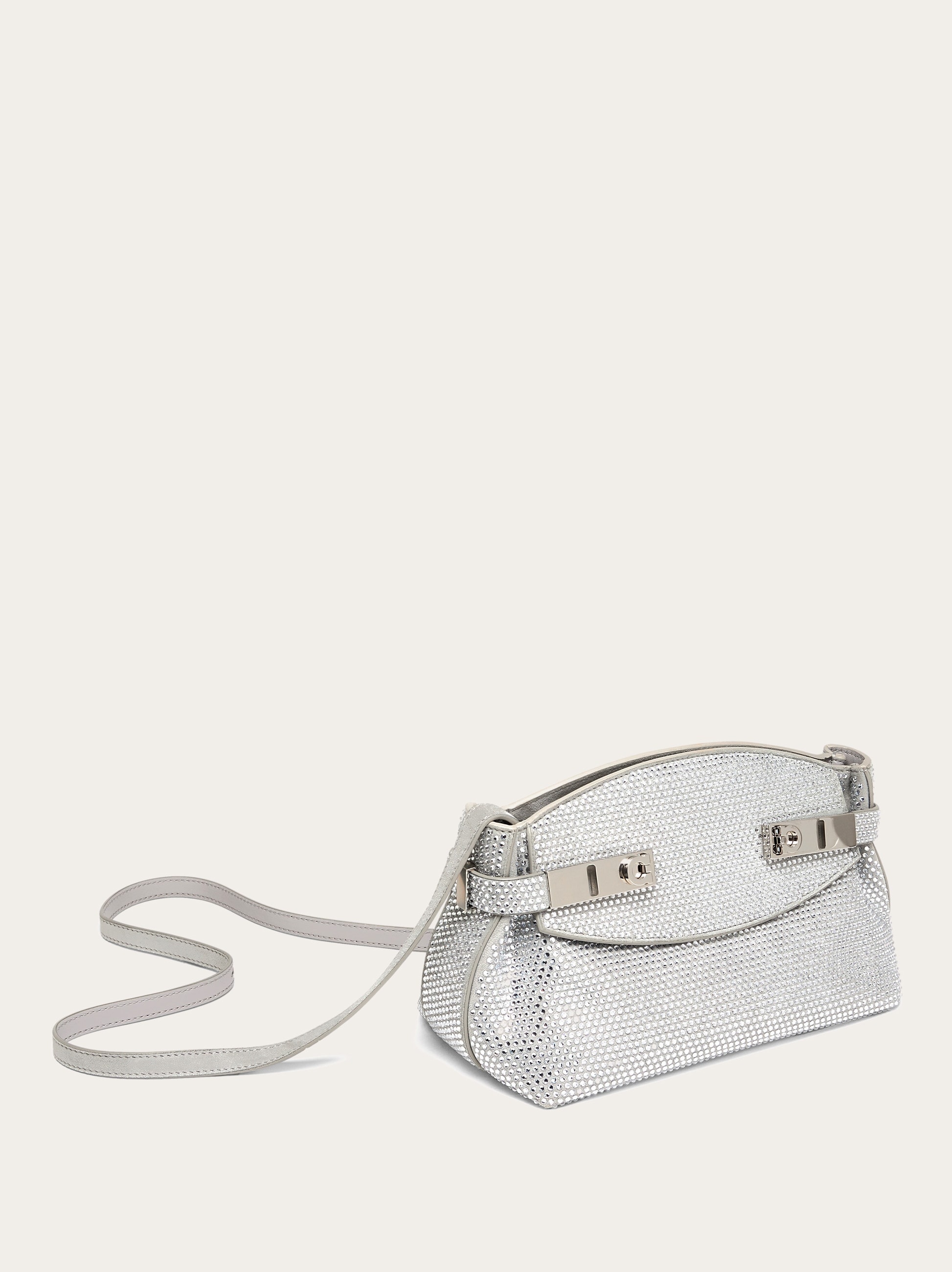 Hug crossbody bag with crystals (S) - 7