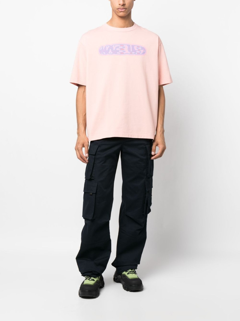 Ambush logo-print cotton T-shirt outlook