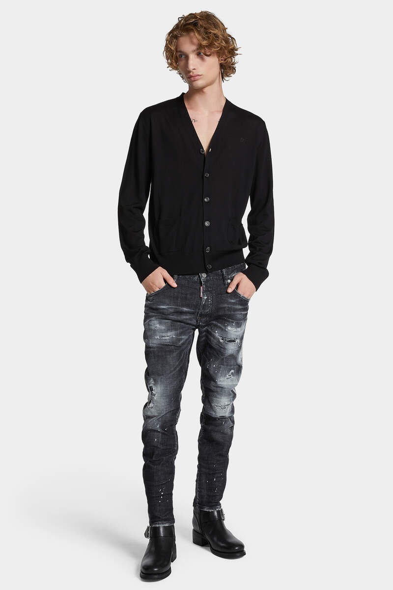BLACK ROCKY MOUNTAINS WASH SKATER JEANS - 3