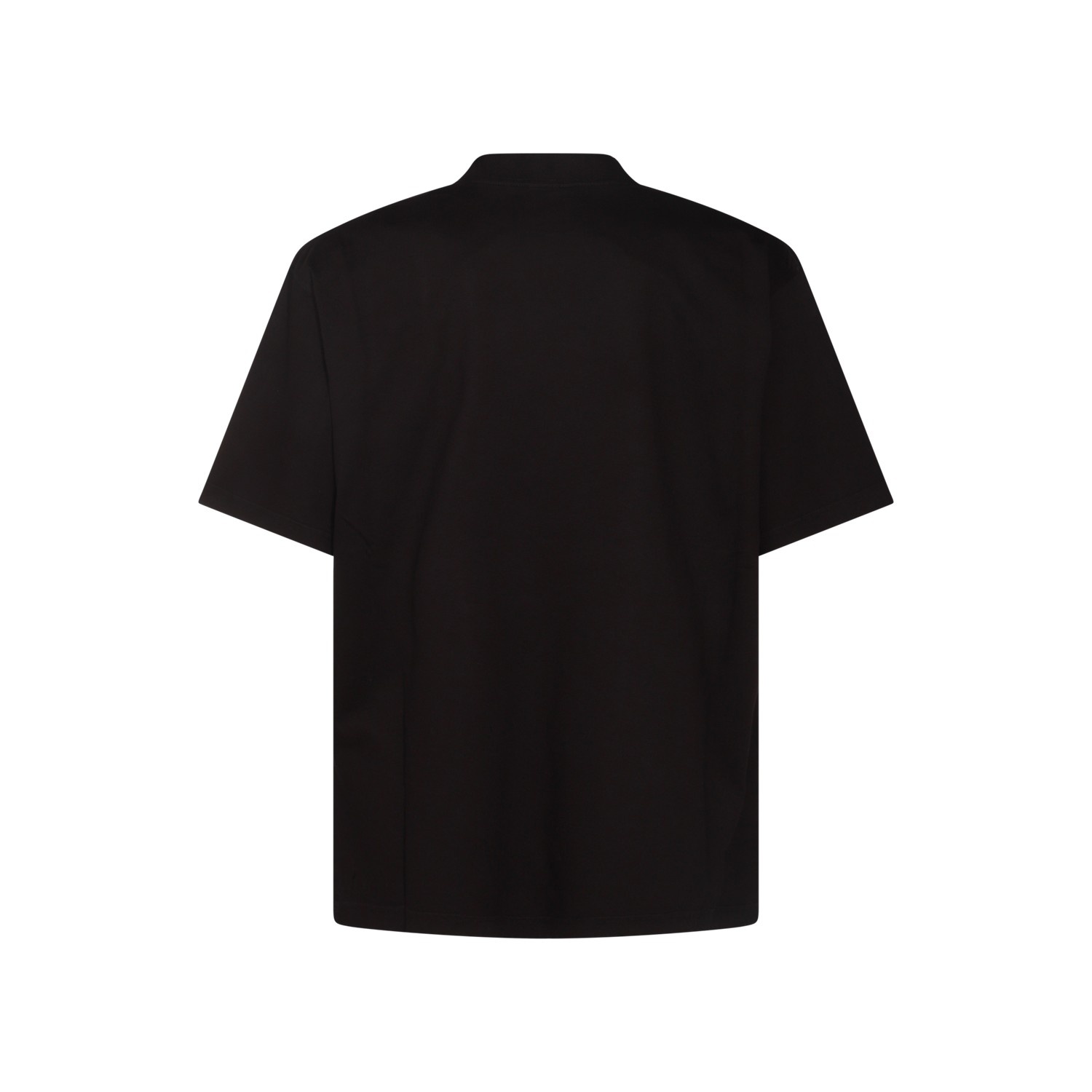 BLACK COTTON T-SHIRT - 2