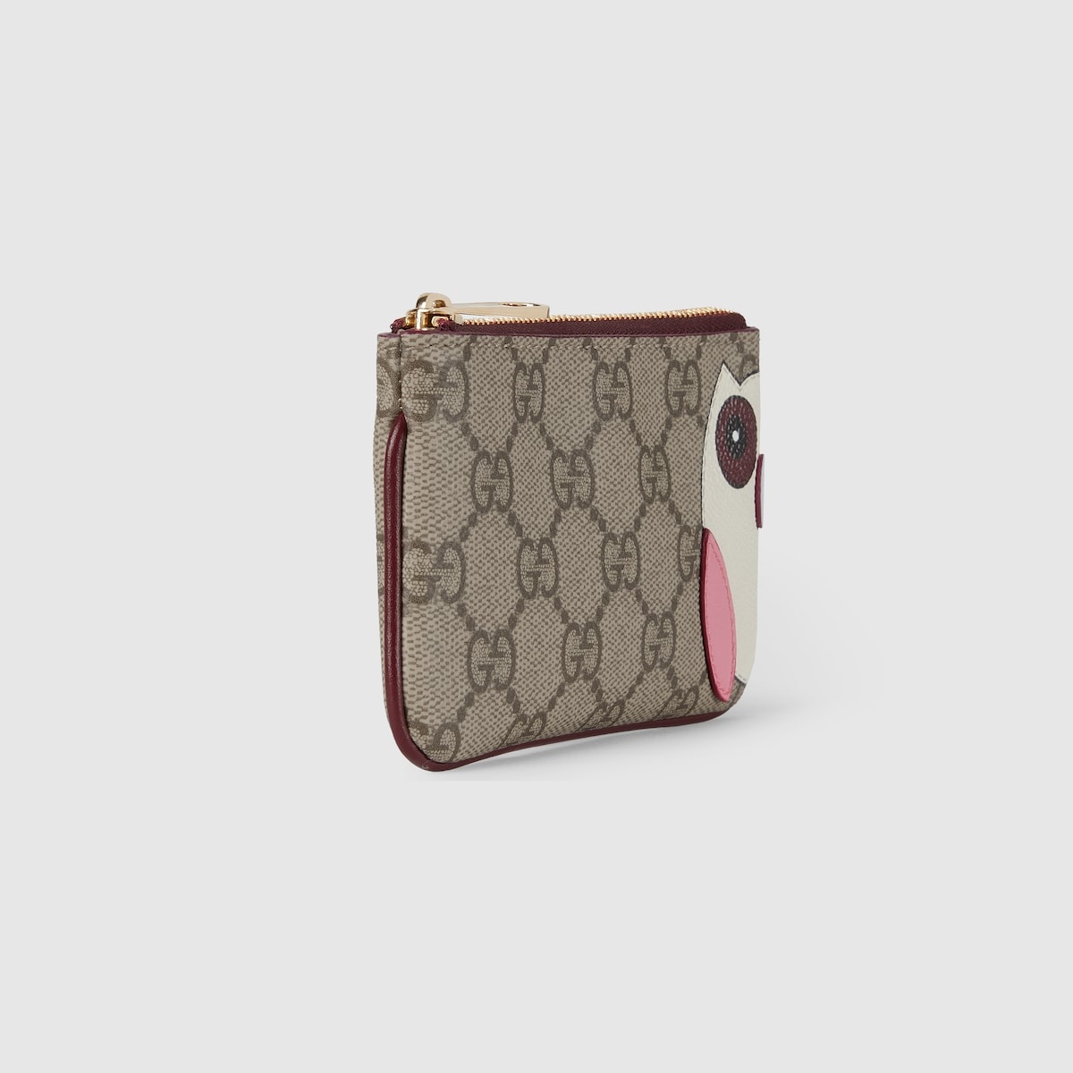 GG key case with owl detail - 3