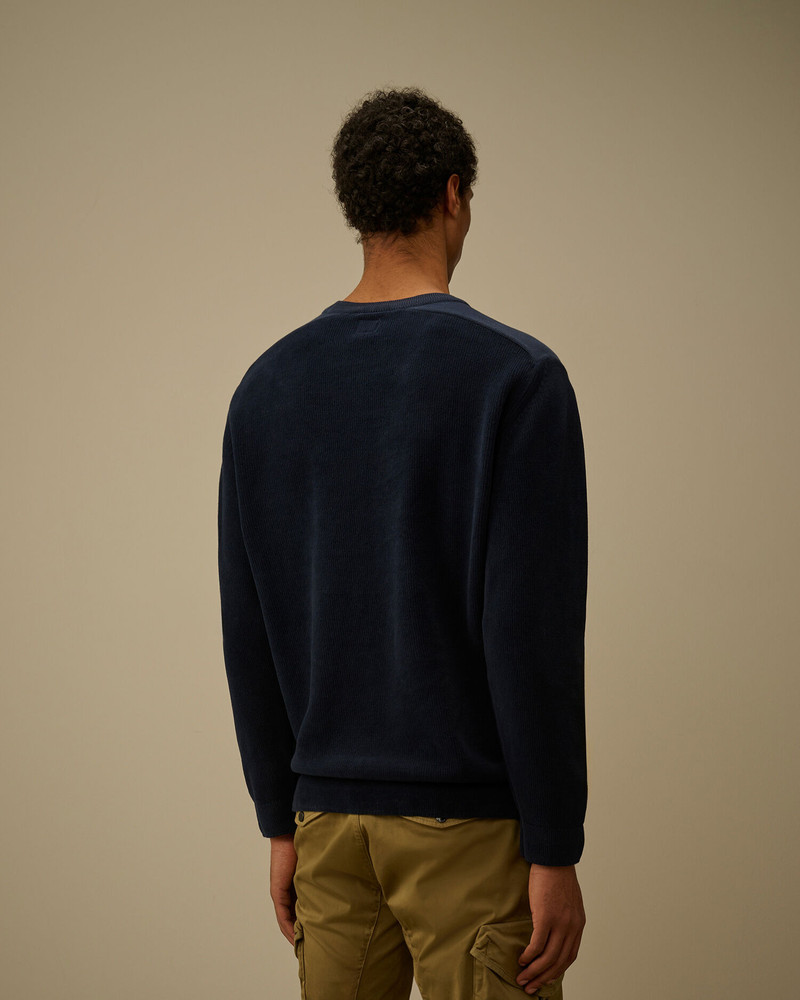 Cotton Chenille Lens Sweater 4