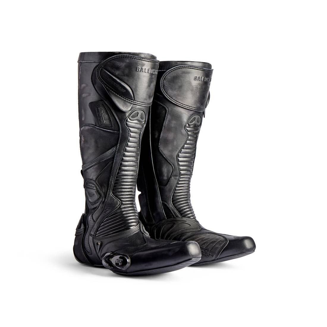 Men's Biker Boot  in Black - 2