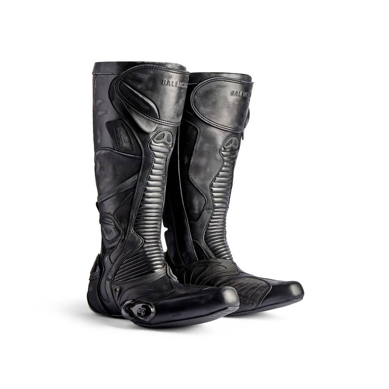 Men's Biker Boot in Black 2
