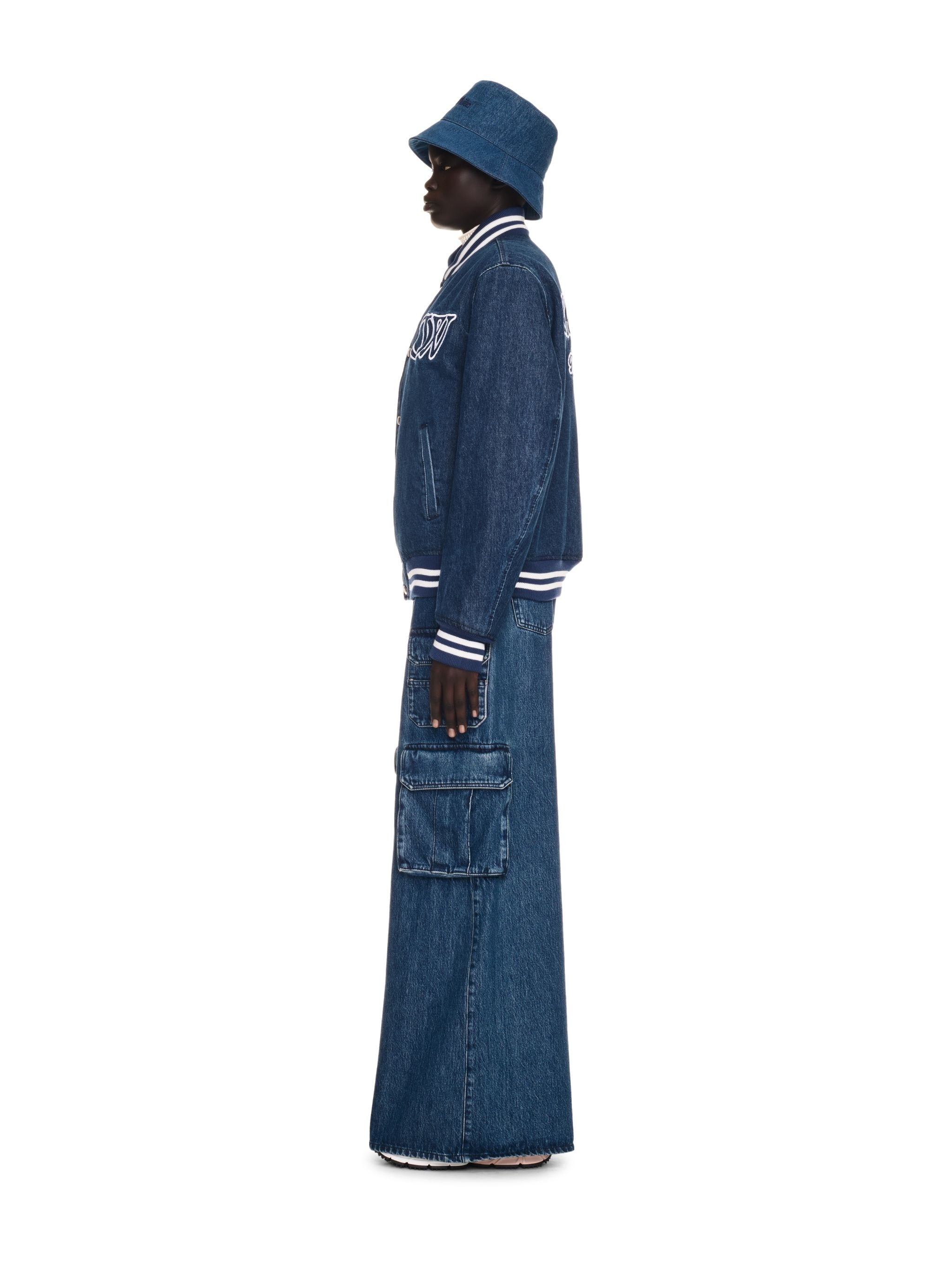 Ow Full Denim Varsity - 3