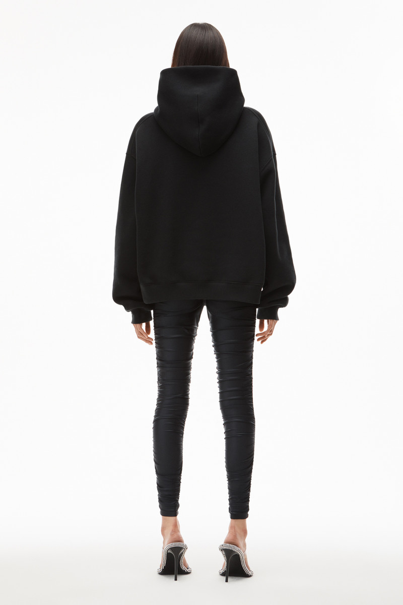 HOODIE IN DENSE FLEECE 4