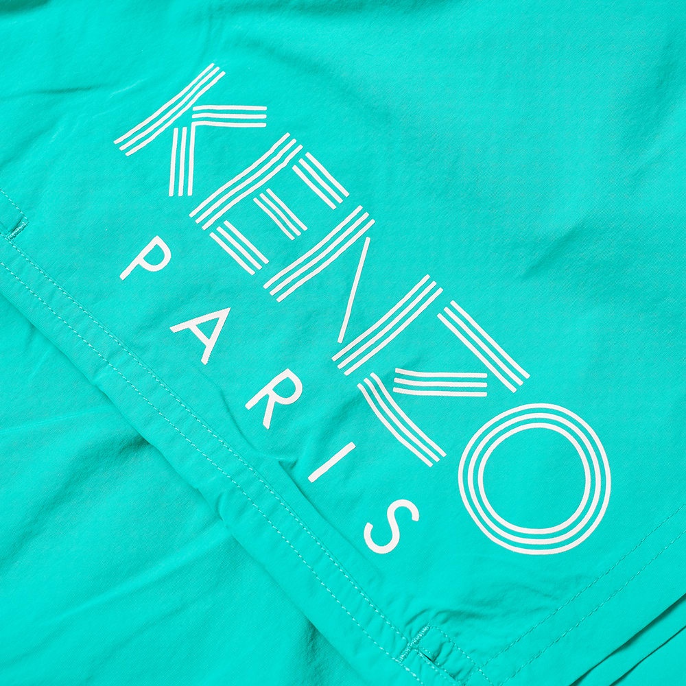 Kenzo Long Paris Logo Swim Trunk - 3