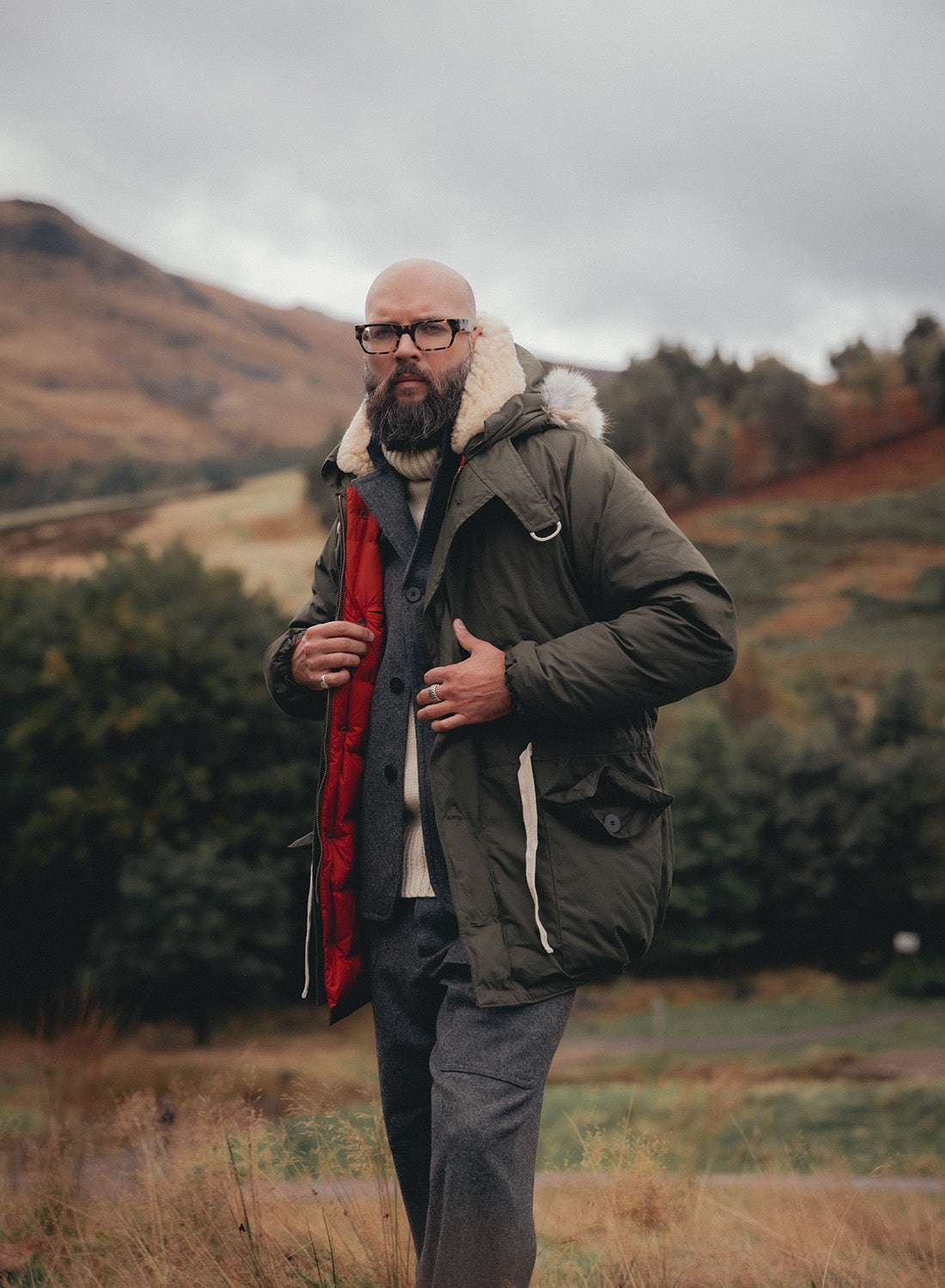 Everest Parka in Olive - 3