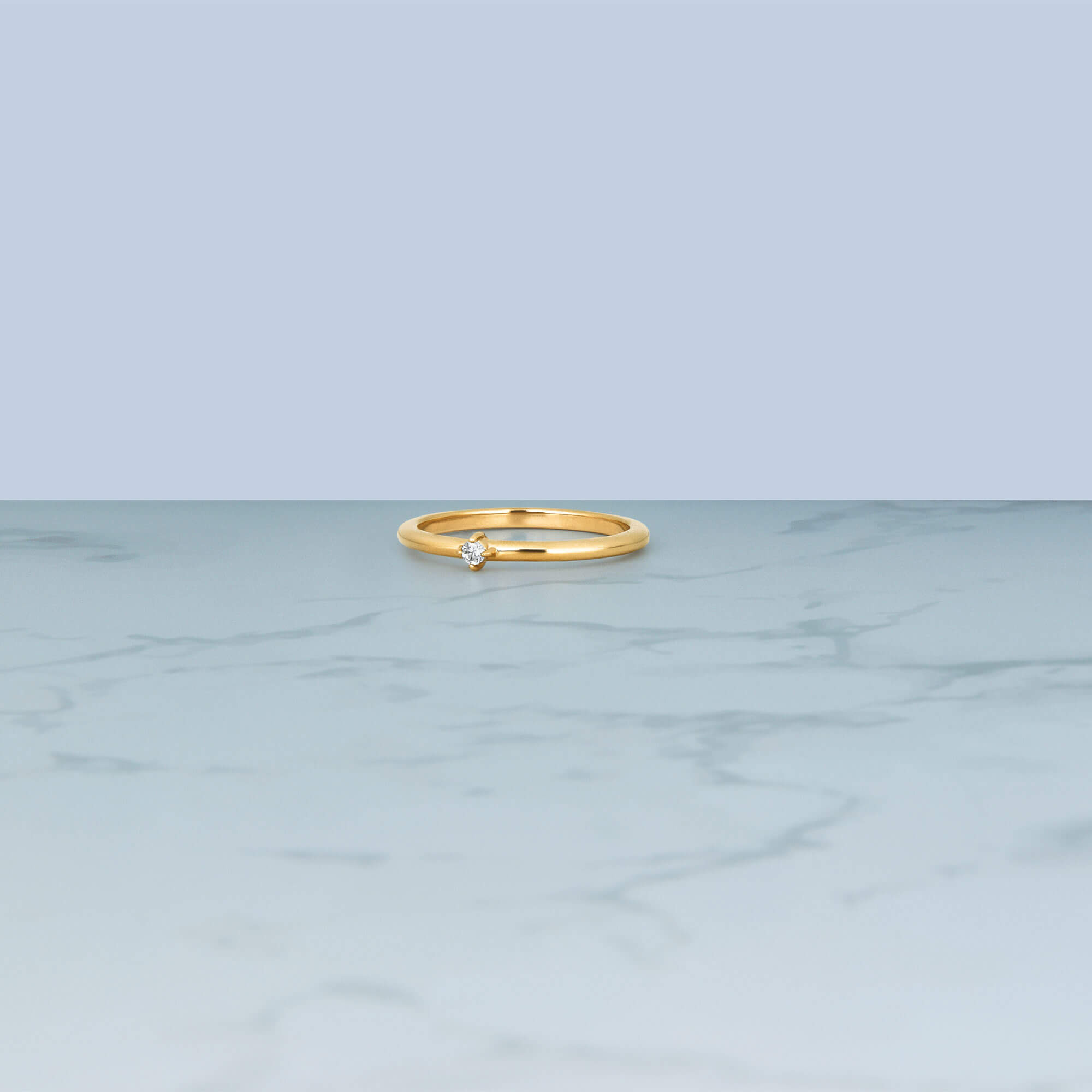 Tiny Diamond Ring - 5