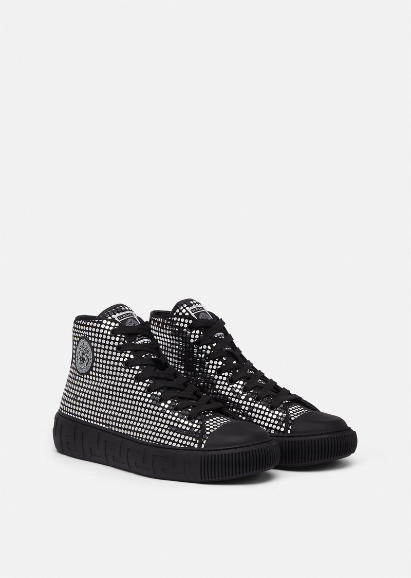 VERSACE Greca High-Top Sneakers outlook