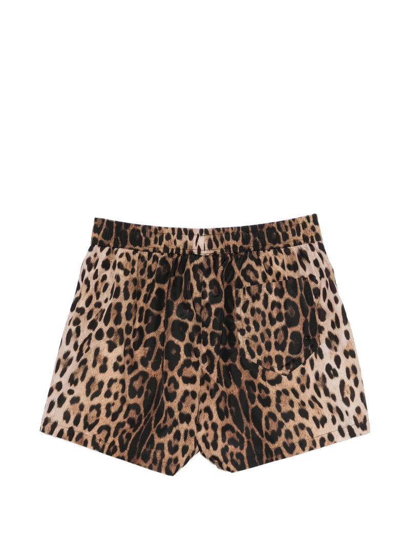 Moschino Moschino Leopard-print Swim Shorts outlook