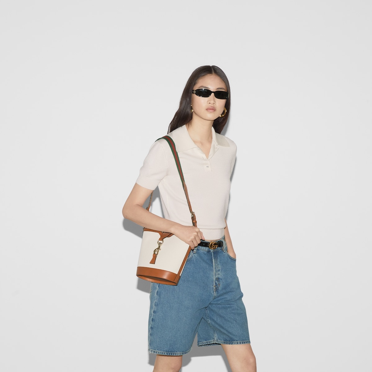 Wool silk polo top - 6