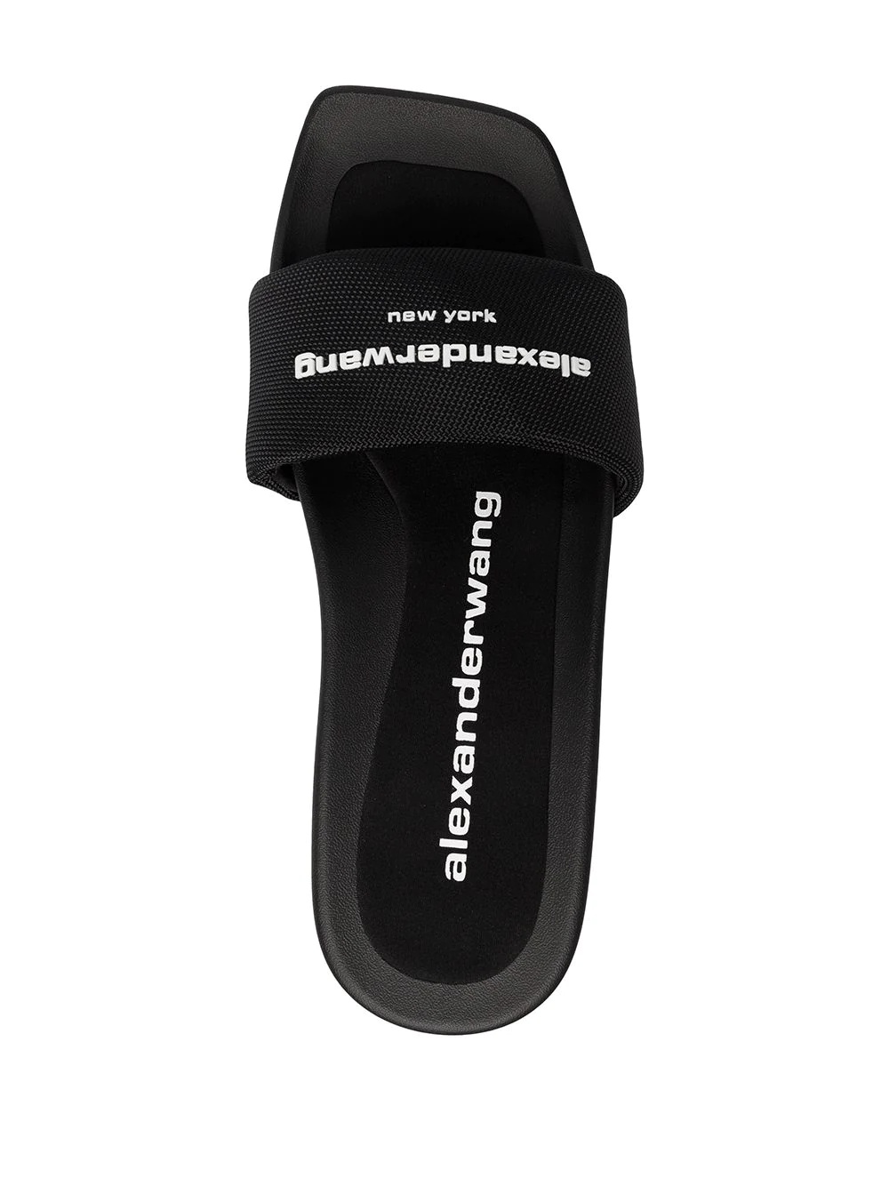 logo-print strap slides - 4