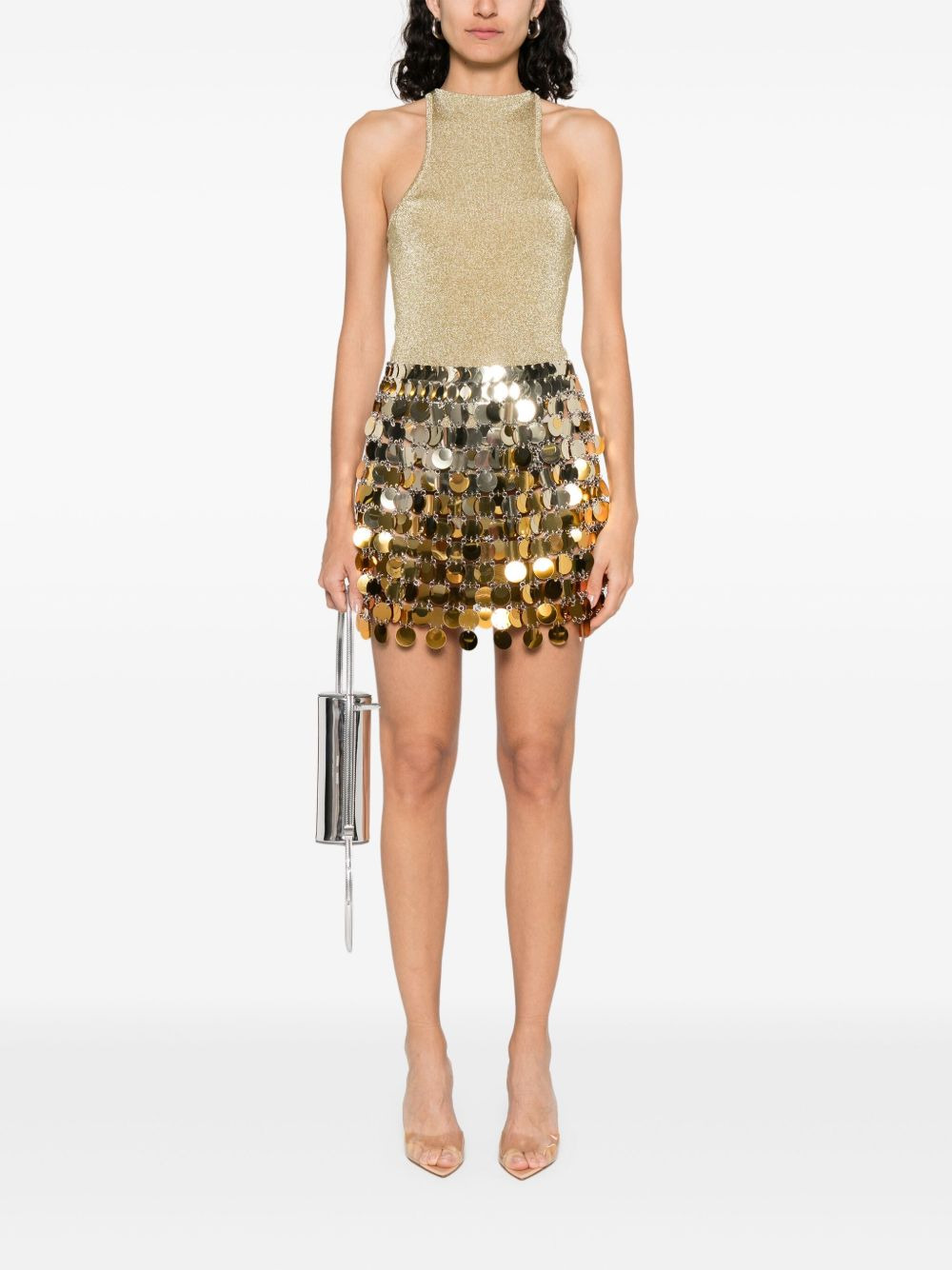 gradient-effect mini skirt - 2