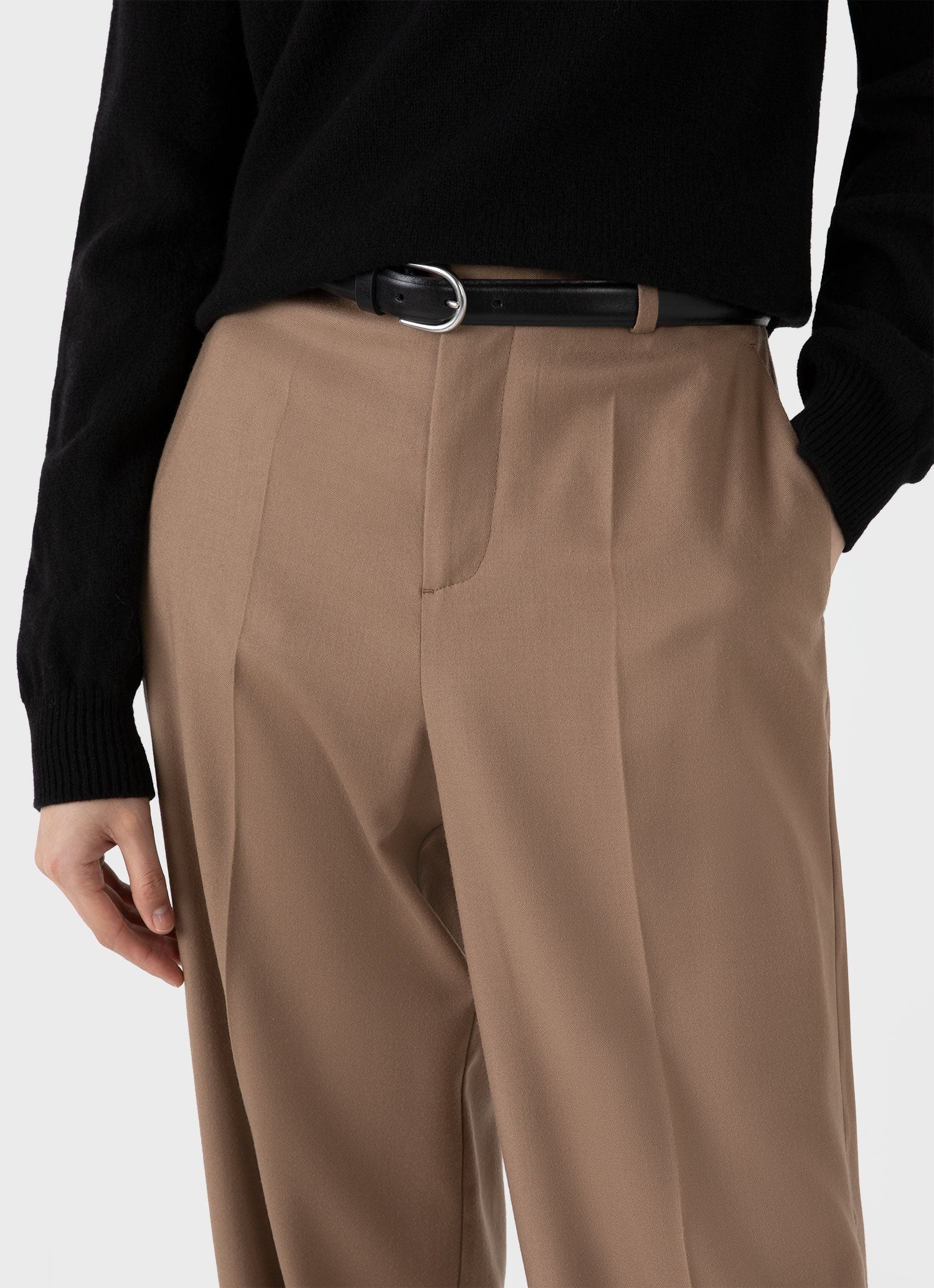 Wool Flannel Trouser - 4