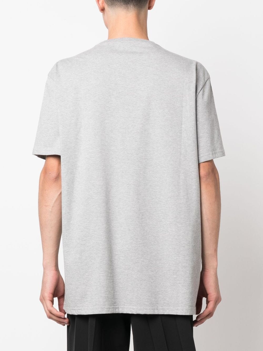 logo-print cotton T-shirt - 4