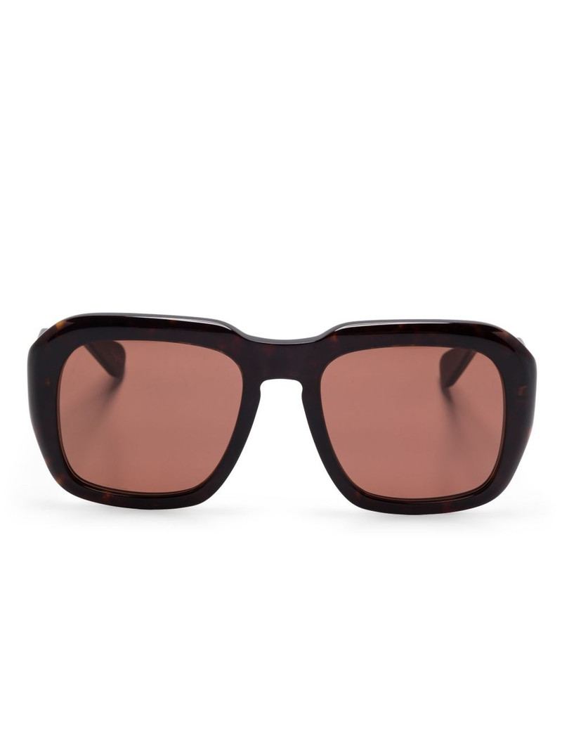 square-frame sunglasses 1