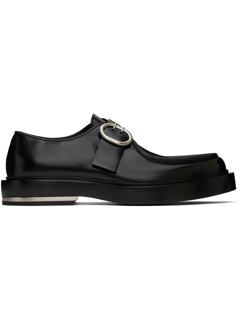 Black Leather Loafers 1