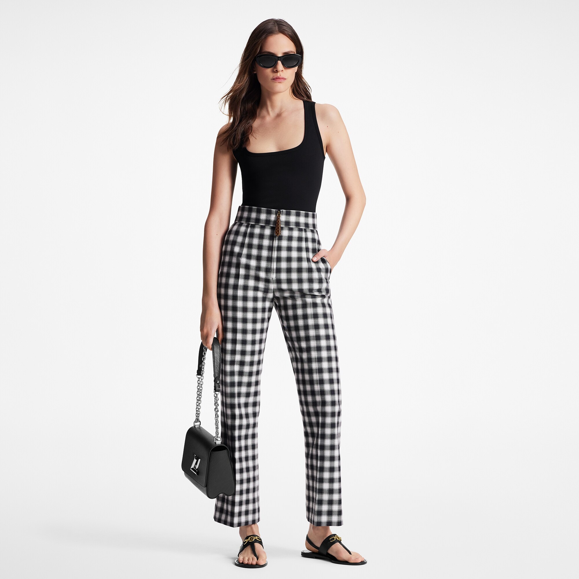 Vichy Check Pants - 2