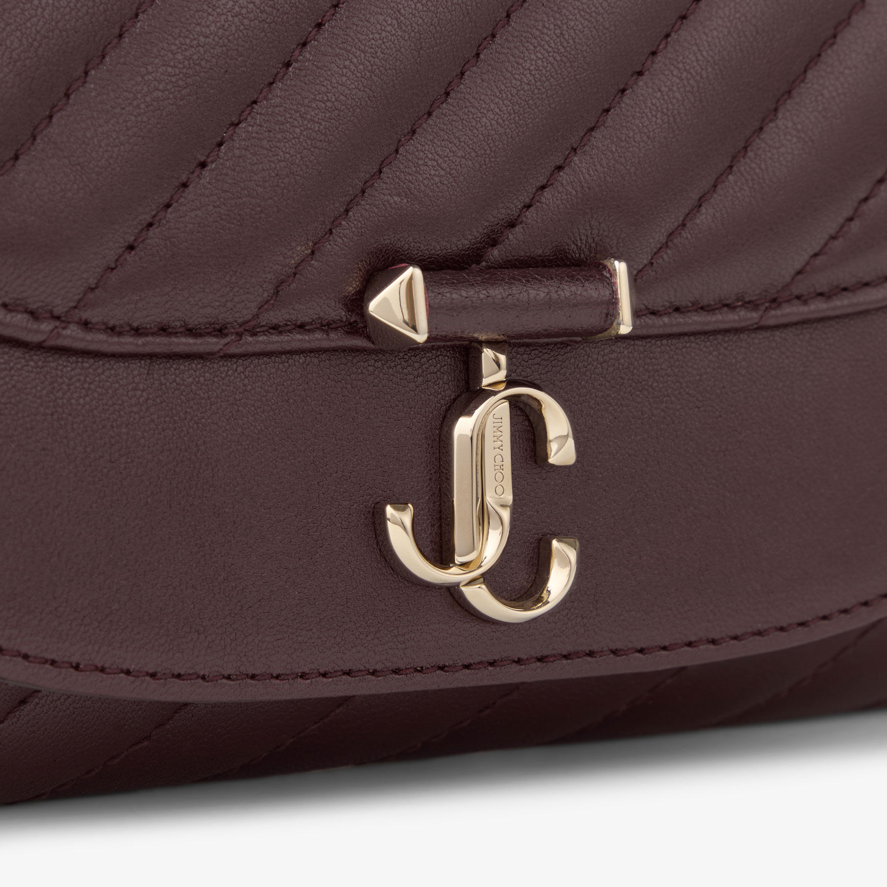Curve Wallet With Chain
Deep Merlot Quilted Biker Leather Wallet Chain - 4