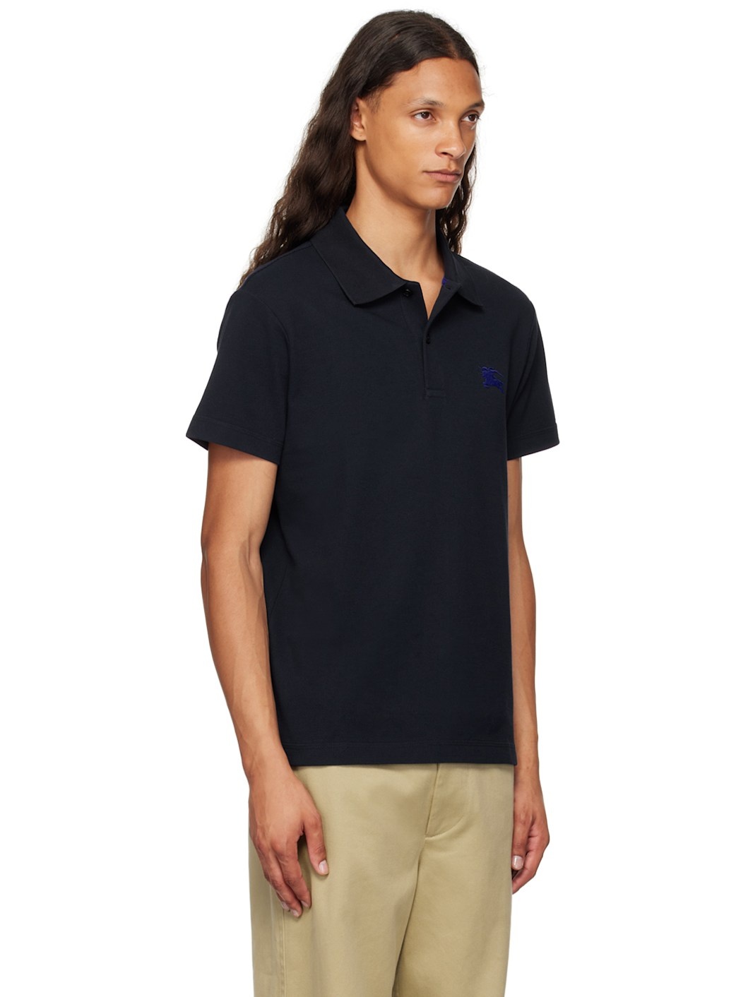 Blue Organic Cotton Polo - 2