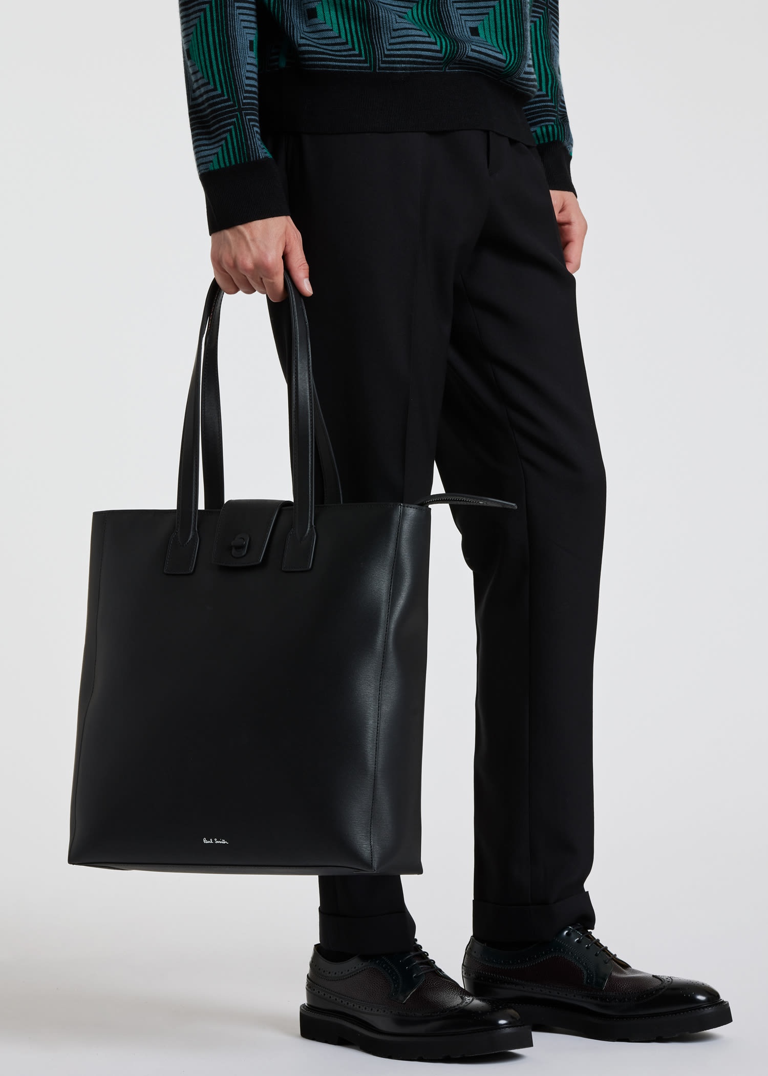 Leather Tote Bag - 9