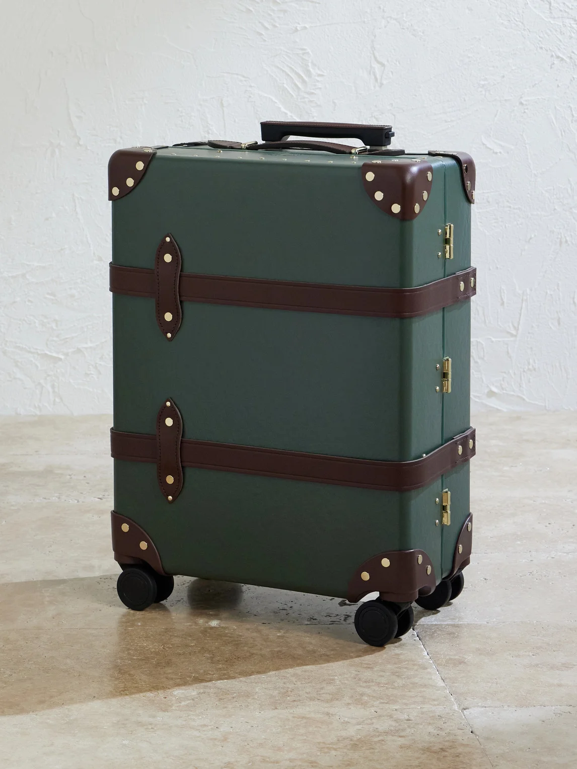Centenary Leather Carry-On Suitcase - 1