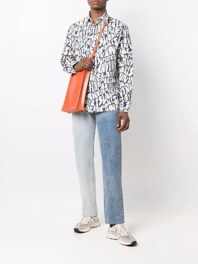 Lanvin logo-print shirt outlook