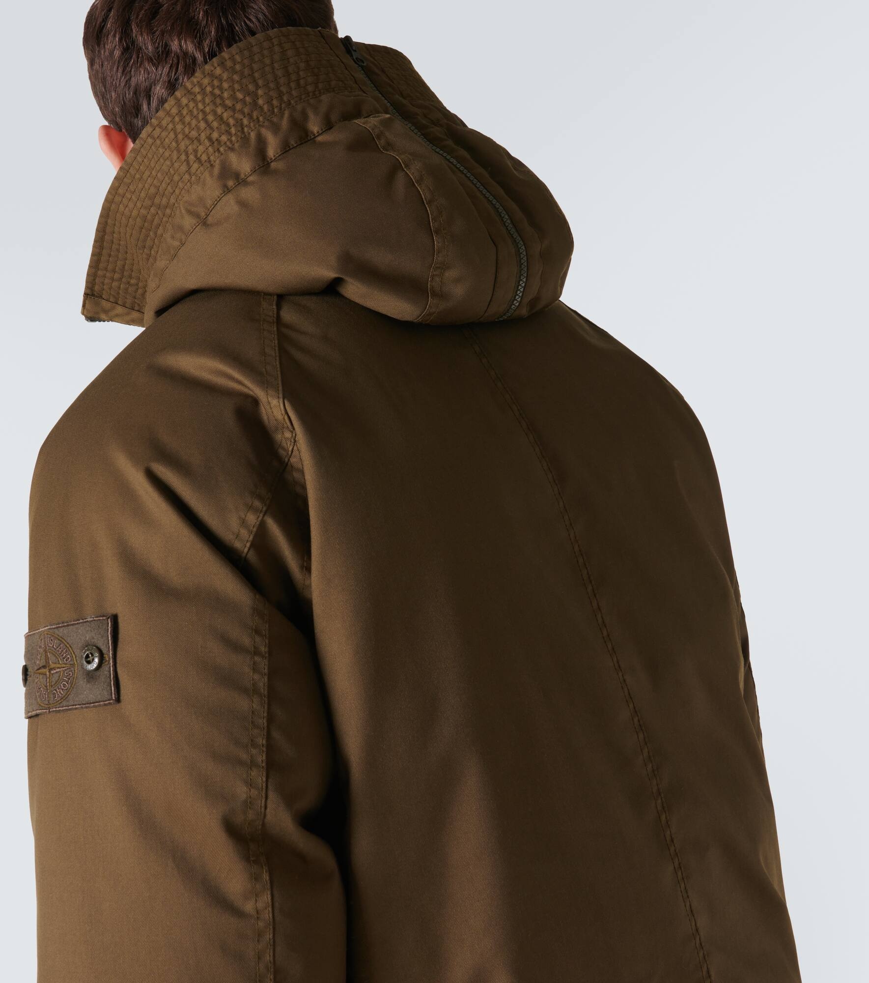 Ghost Compass virgin wool twill down jacket - 6