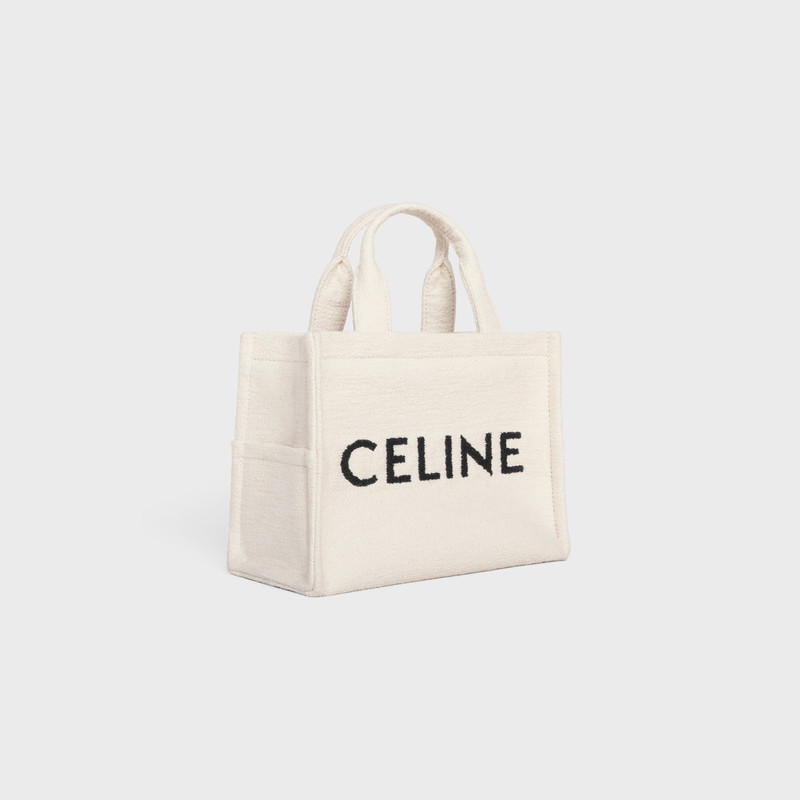 CELINE small cabas thais in TEXTILE WITH CELINE JACQUARD outlook