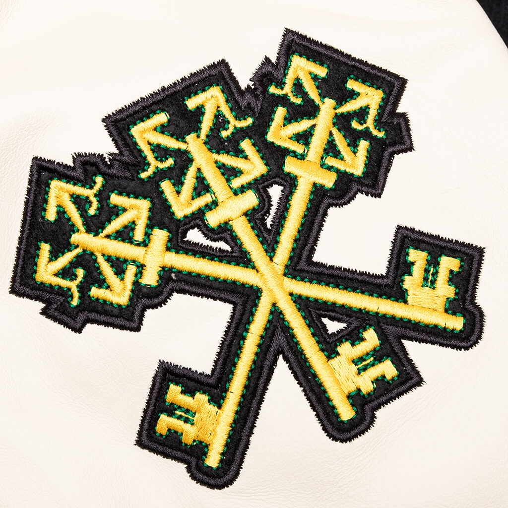 GRAPHICS LEATHER VARSITY - BLACK/YELLOW - 7