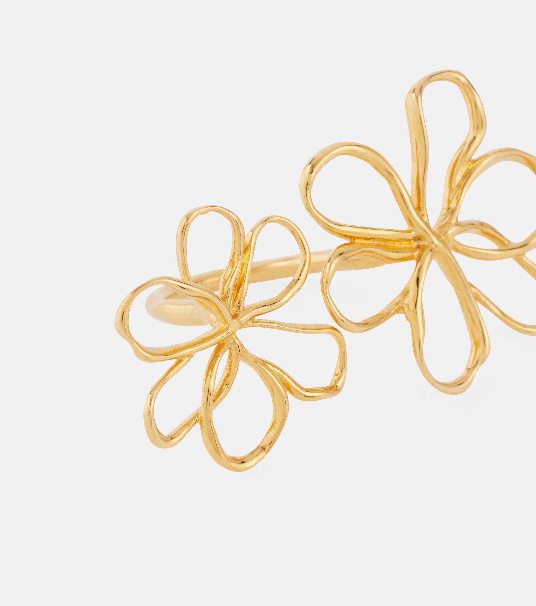 Threaded Flower ring - 4