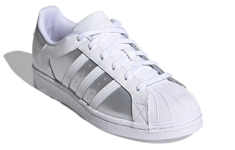 adidas (WMNS) adidas Superstar 'White Silver Metallic