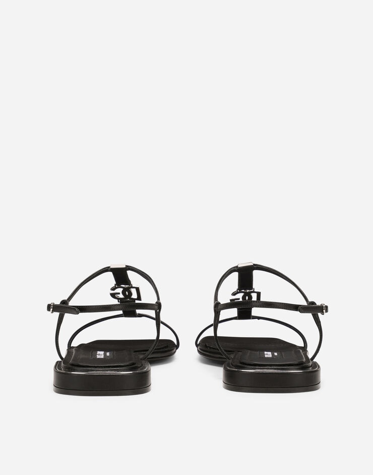 Nappa leather DG sandals - 3