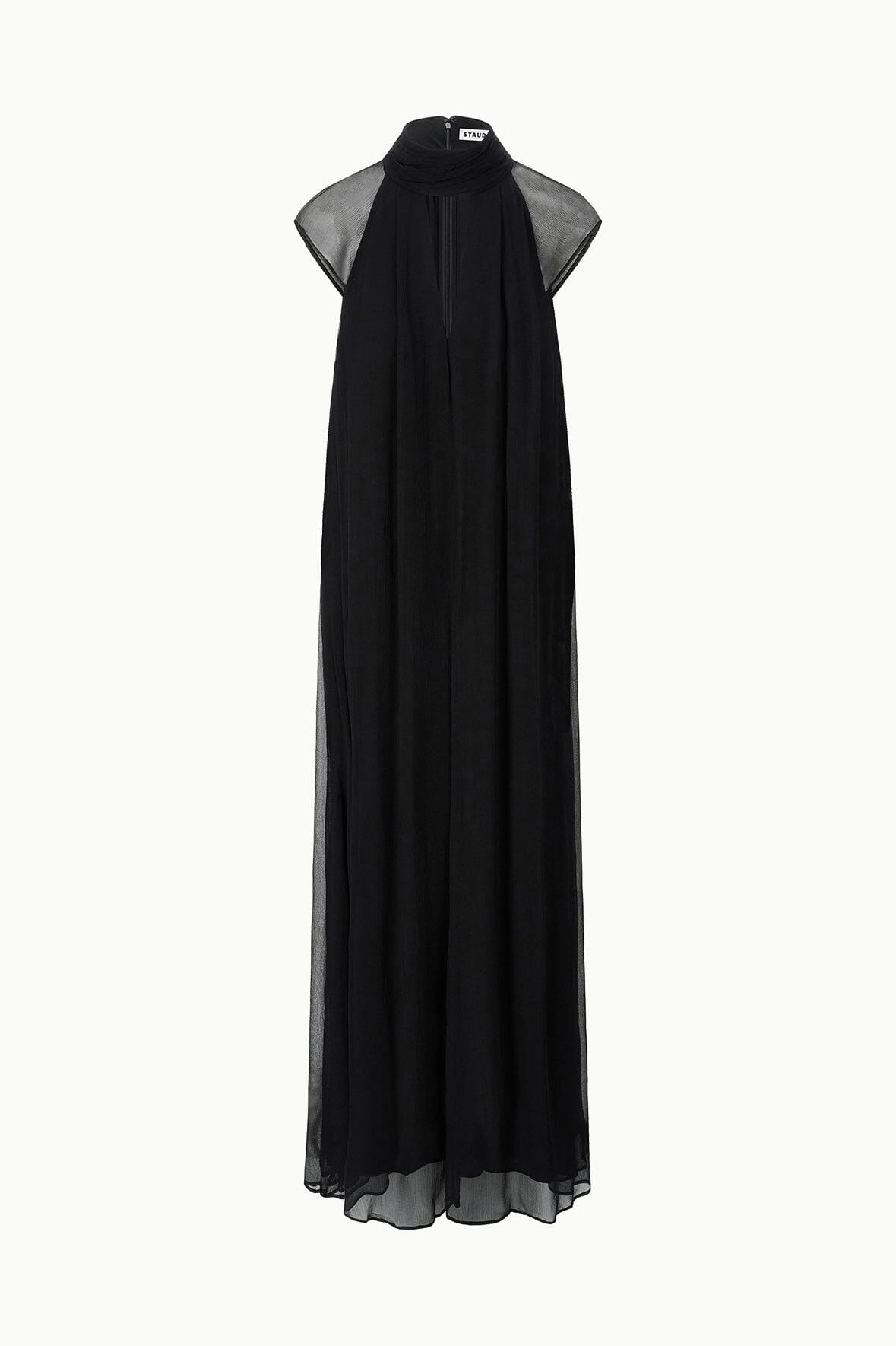 STAUD CAMILLA MAXI DRESS BLACK - 1