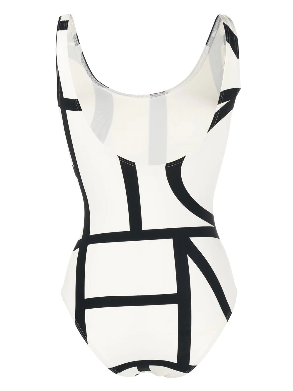 maxi monogram one-piece swimsuit - 2
