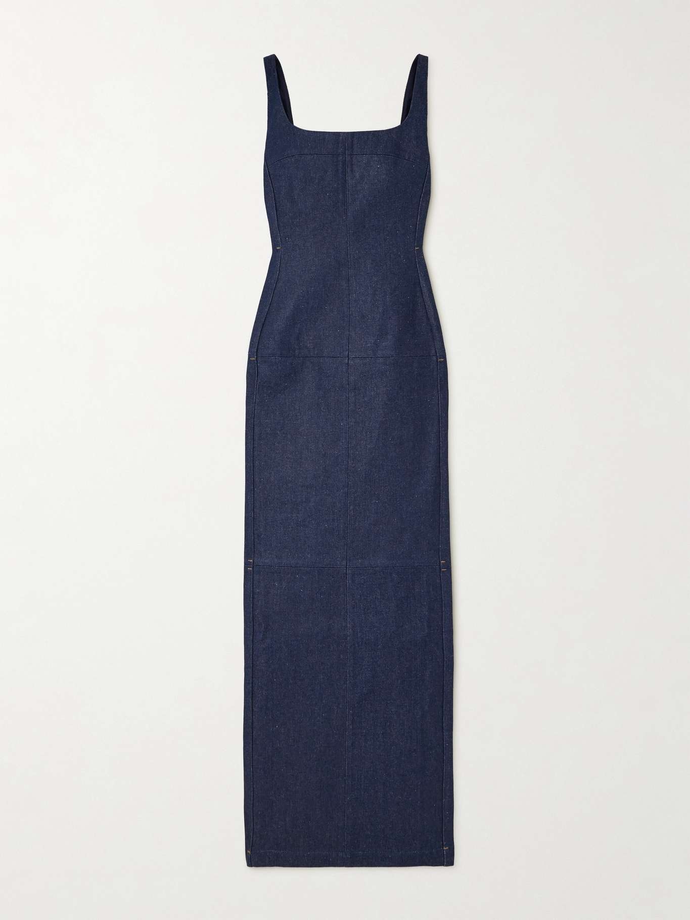 La robe de-Nîmes Spoglio denim gown - 1