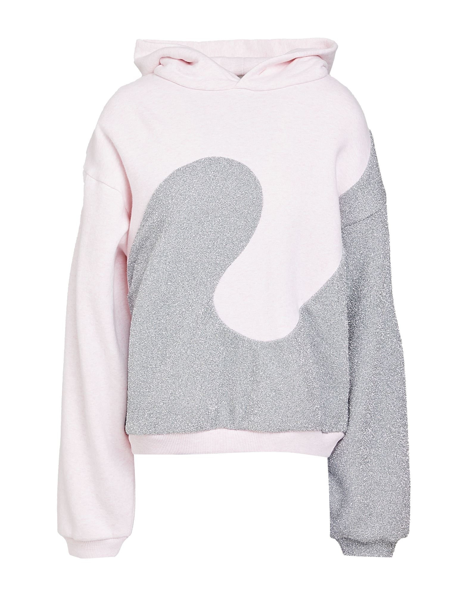 Light pink Women's Hooded Sweatshirt - 1