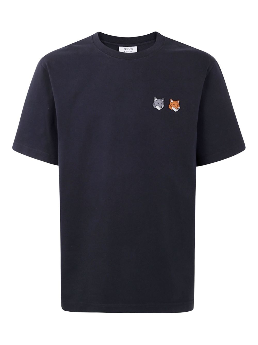 Fox Head embroidered T-shirt - 1