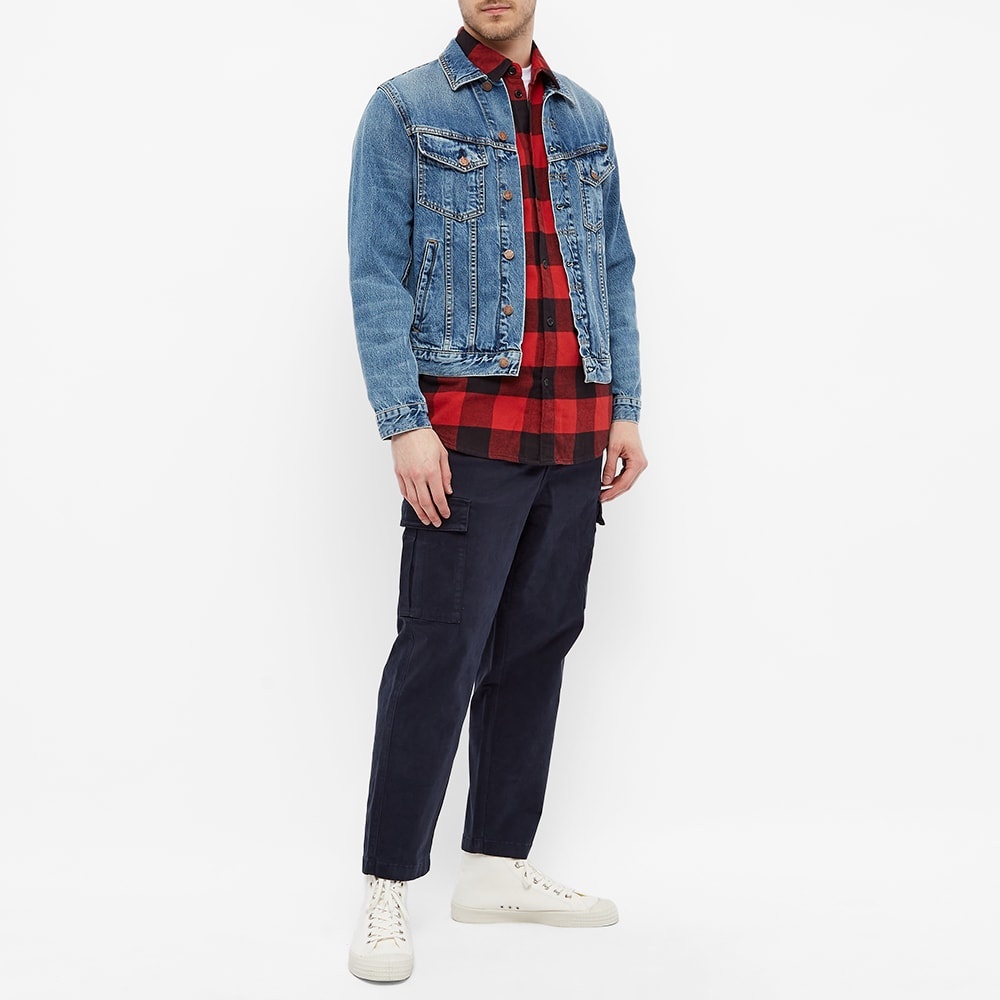 Nudie Gabriel Buffalo Check Overshirt - 6