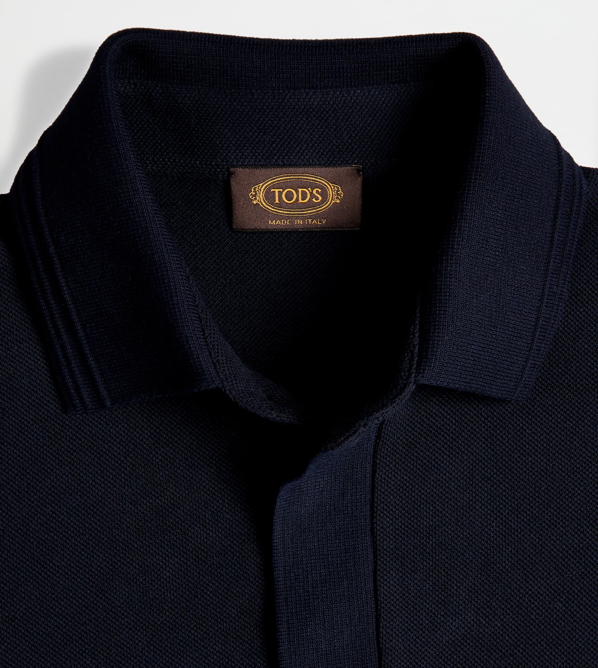 POLO SHIRT IN PIQUET - BLUE - 6