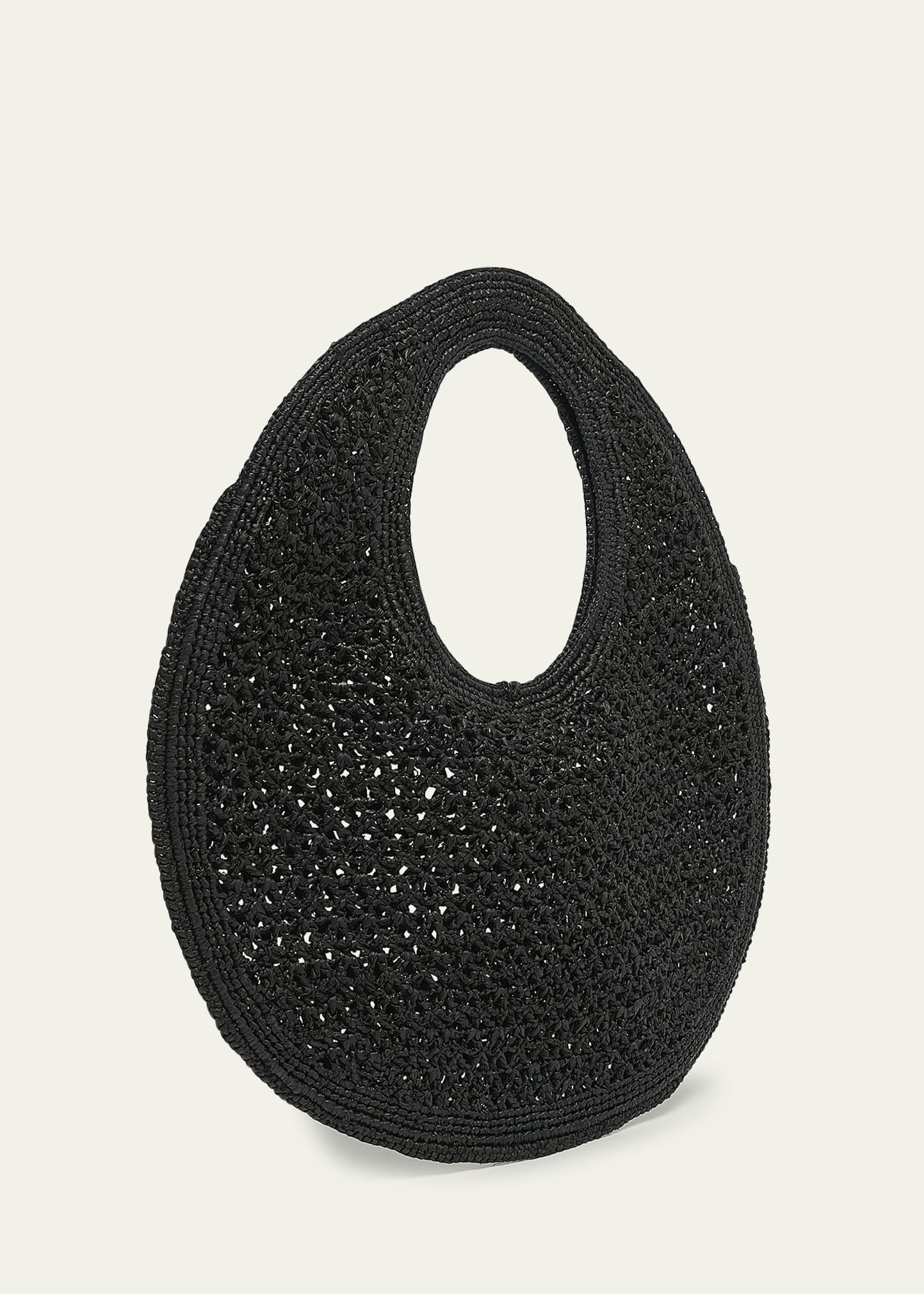 Le Rond Raffia Tote Bag - 3