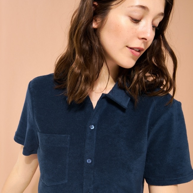 Unisex Terry Bowling Shirt - 6