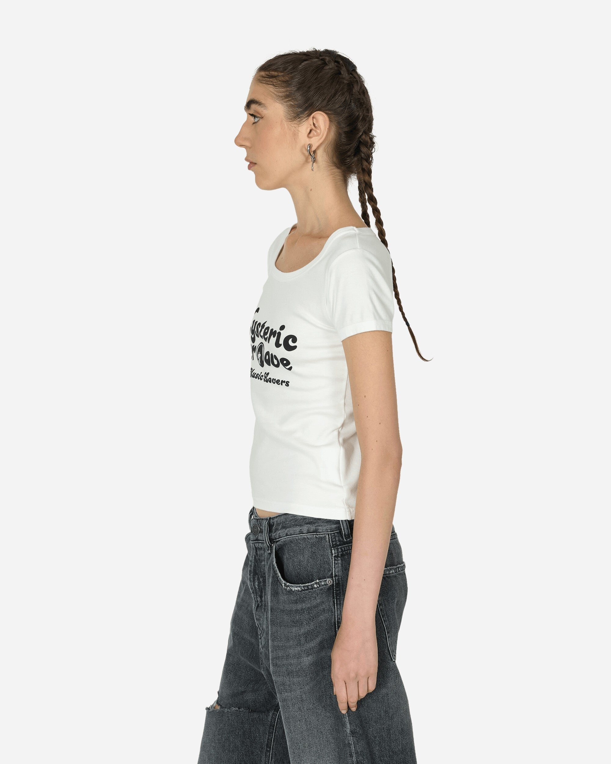 Music Lovers T-Shirt Dirty White - 2
