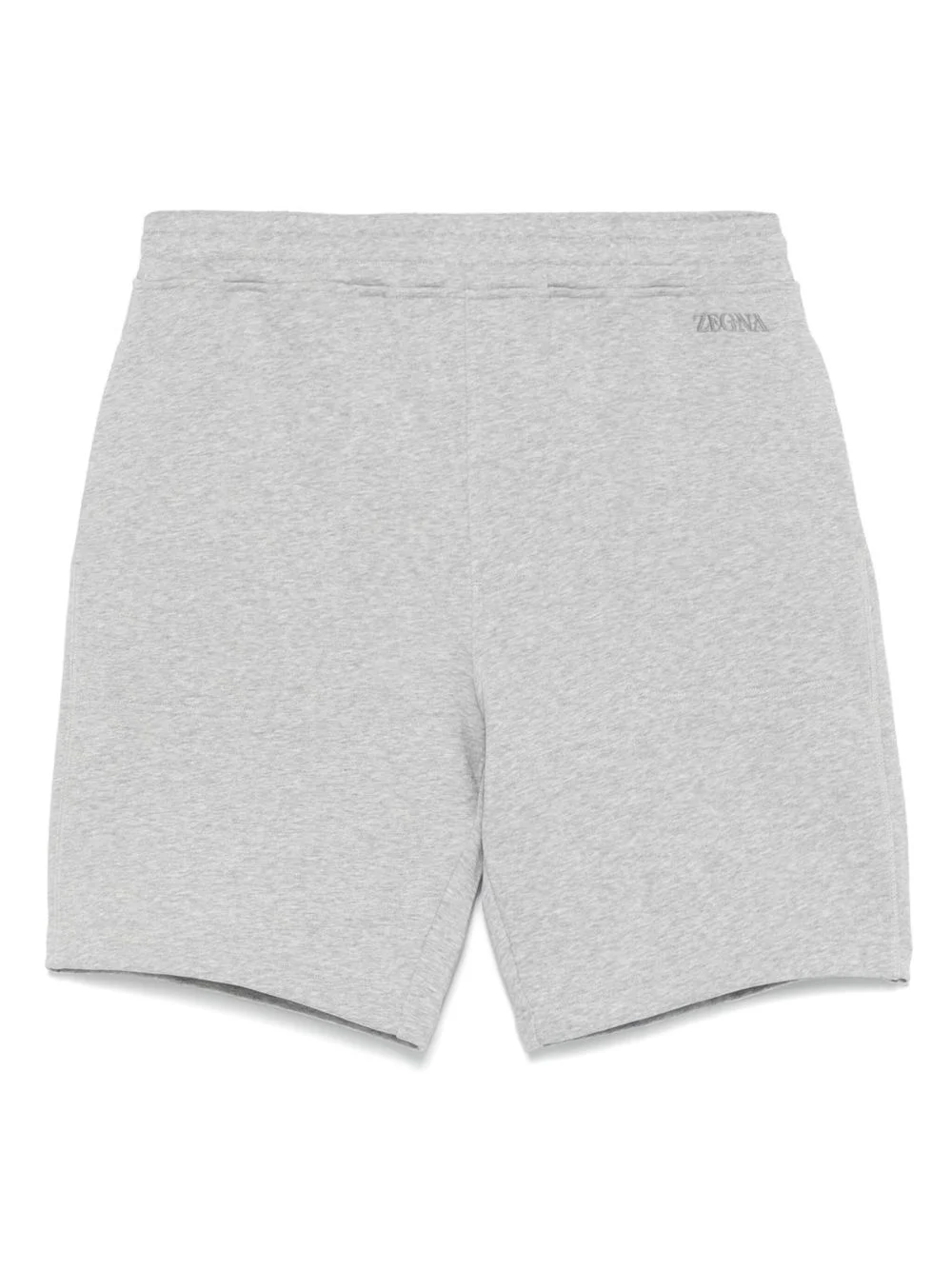 logo-embroidered track shorts - 1