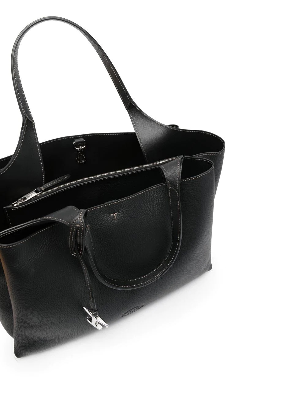 Tod's medium leather tote bag - 4