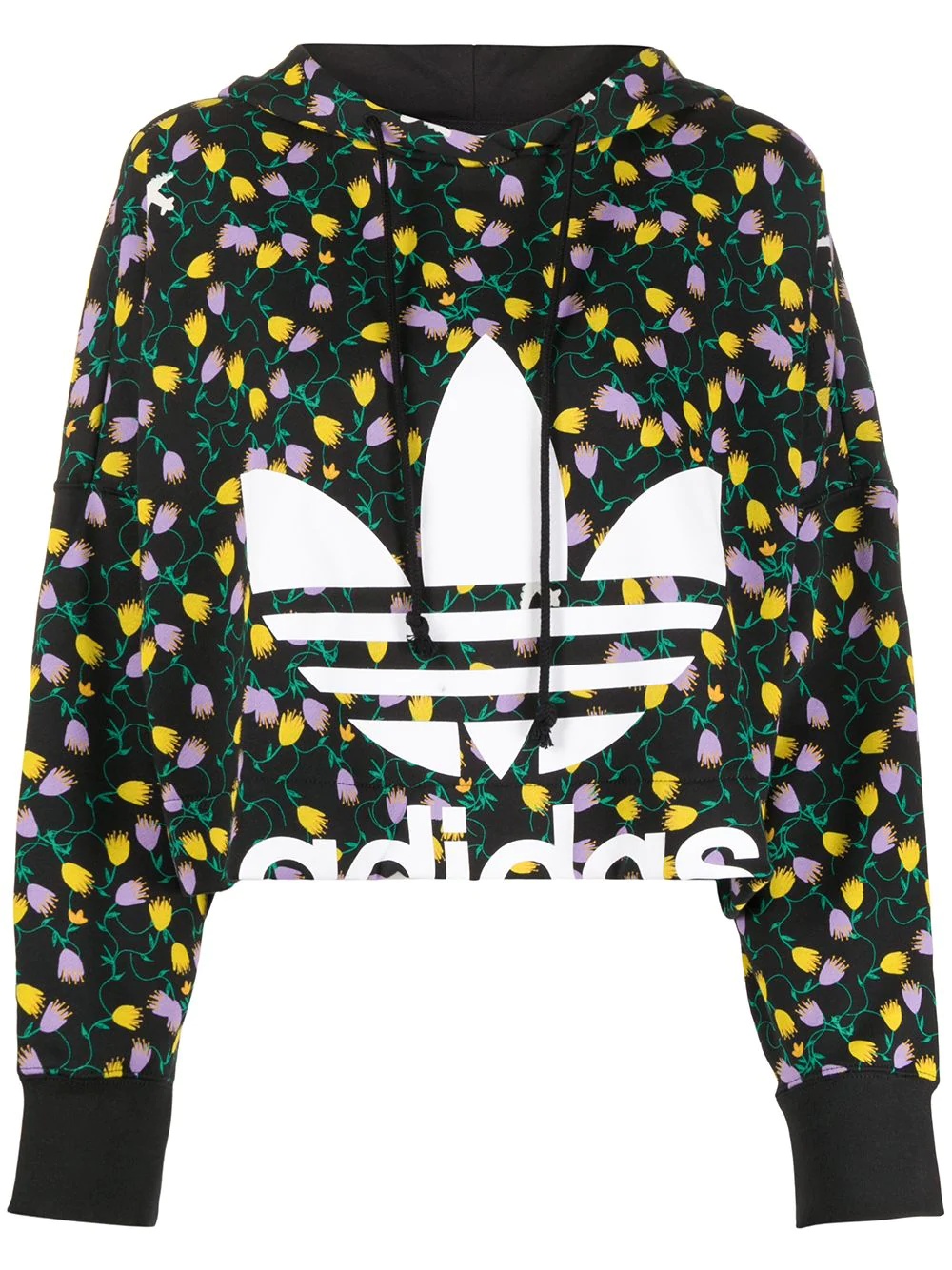 All Over Print Cropped hoodie - 1